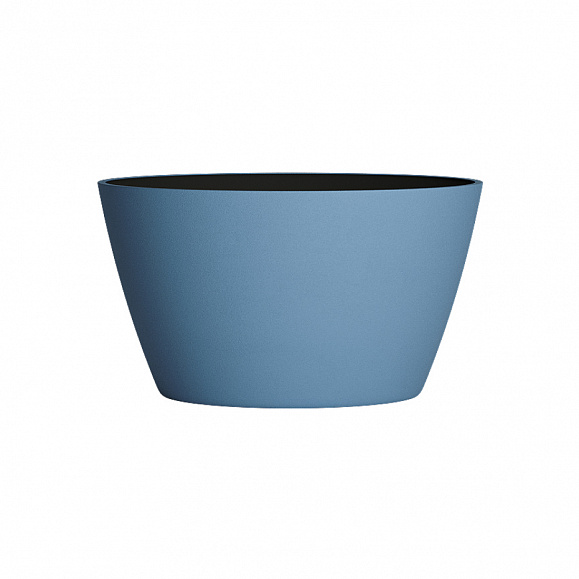 Кашпо Concretika Боул D80H45 Блю 5024 фото 2