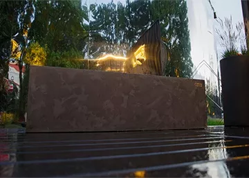 Python bench Concretika 150x50x60 см