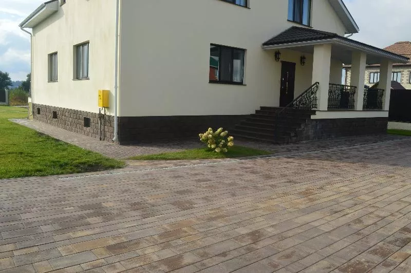 Тротуарная плитка Artstein Инсбрук Тироль 60 мм Color Mix Берилл фото 5