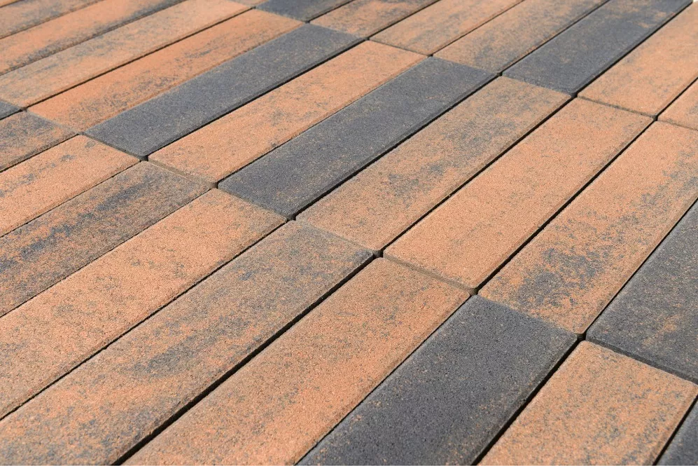 Тротуарная плитка Braer Ригель 320x80x60 мм Colormix Техас фото 1