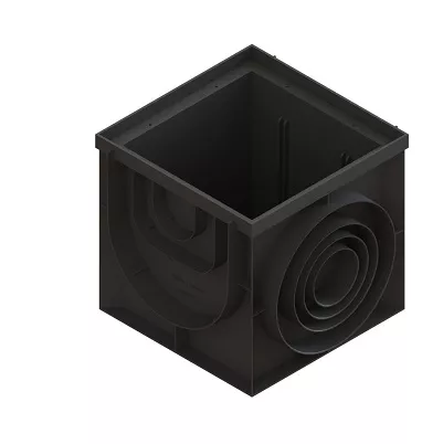 Дождеприемник-пескоуловитель PolyMax Basic ДПП–40.40-ПП пластиковый фото 1