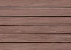 Террасная доска Террапол КЛАССИК полнотелая без паза 3000 или 2000х147х24 мм, цвет Орех Милано