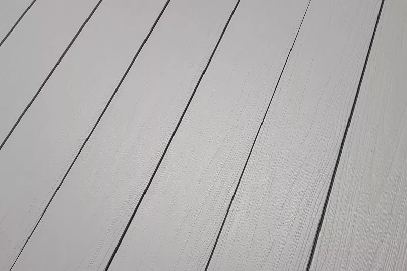 Террасная доска ПРАКТИК КОЭКСТРУЗИЯ Моноколор 4000 или 3000х147х24 мм, цвет Кварц фото 1