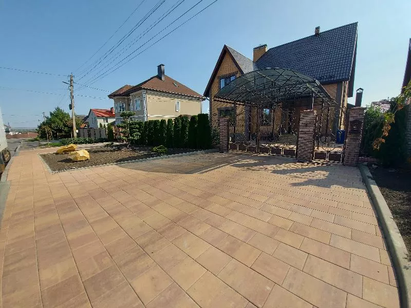 Тротуарная плита Artstein Инсбрук Ланс 60 мм Color Mix Тахель фото 4