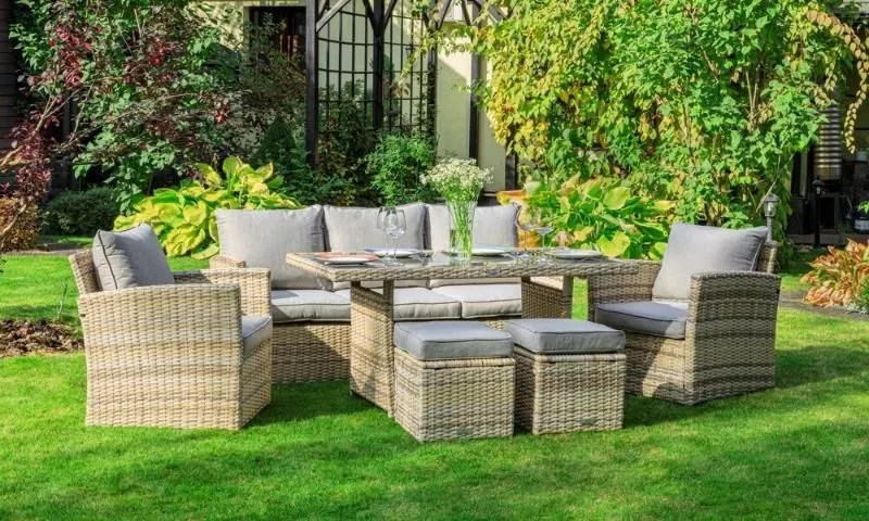 Комплект мебели Zoya Royal Family из искусственного ротанга, цвет бежевый фото 1