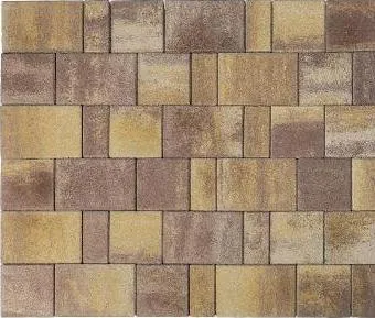 Тротуарная плитка Braer Старый Город Ландхаус 60 мм Colormix Степь