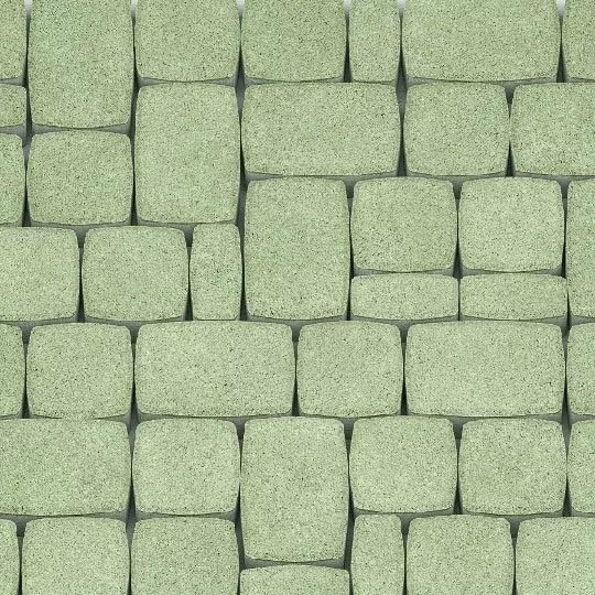 Тротуарная плитка Каменный Век Классико Модерн 60 мм Зеленый фото 1