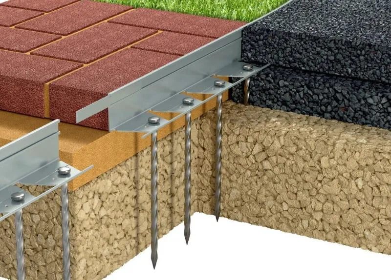 Бордюр алюминиевый h120, L2500, b76 фото 5