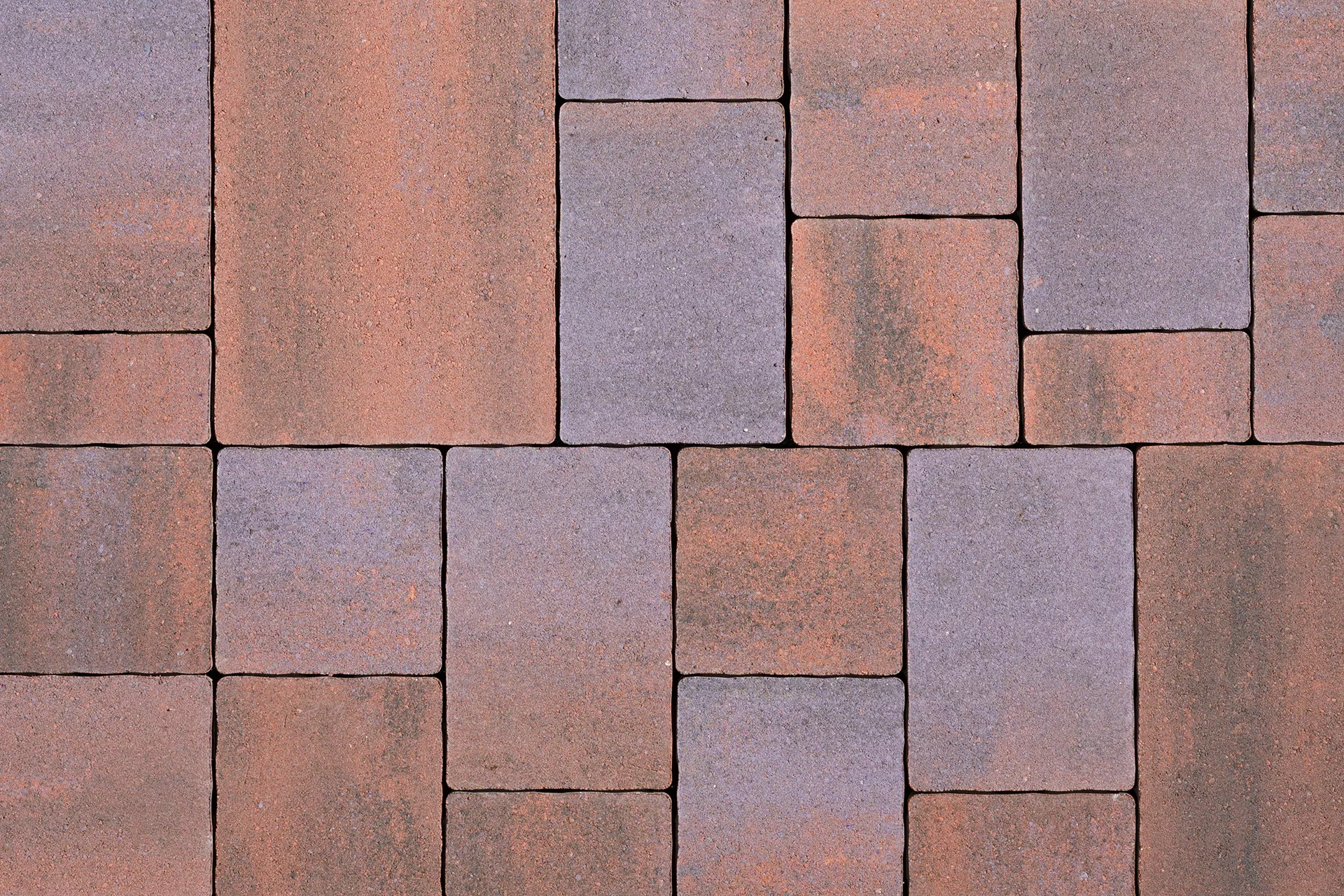 Тротуарная плитка Сиян Бавария П24-6 60 мм ColorMix Марс фото 1