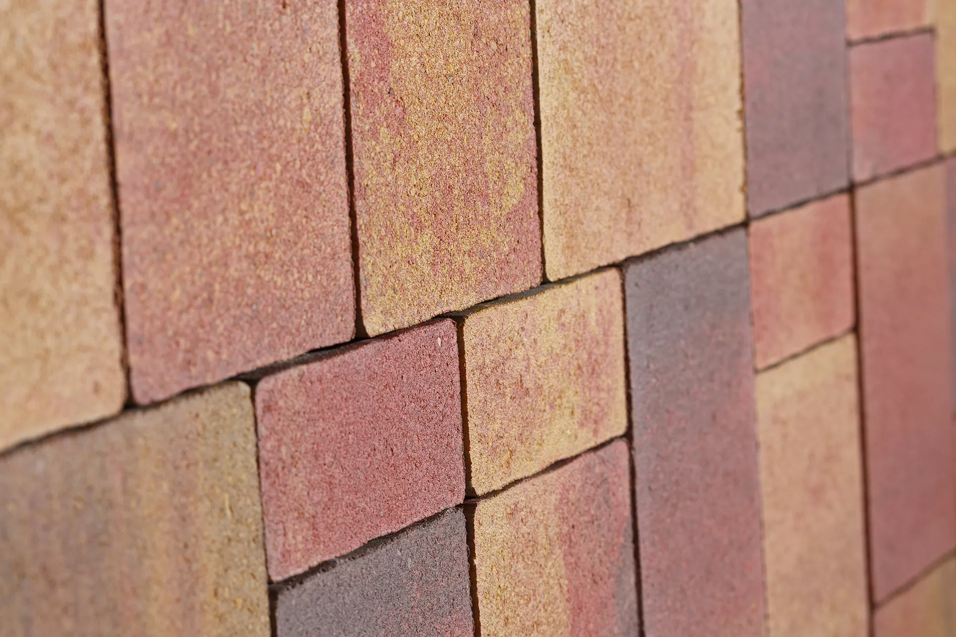 Тротуарная плитка Сиян Бавария П24-6 60 мм ColorMix Мальва фото 2