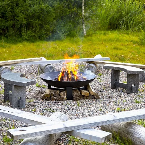 Скамья для костровой зоны SK180 Concretika 180х37х45 см фото 2