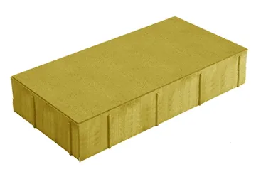 Тротуарная плитка Нобетек Широкоформатная 5П8ф 600x300x80 желтая
