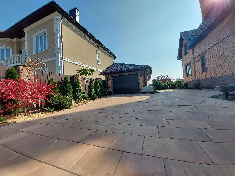 Тротуарная плита Artstein Инсбрук Ланс 60 мм Color Mix Тахель фото 5
