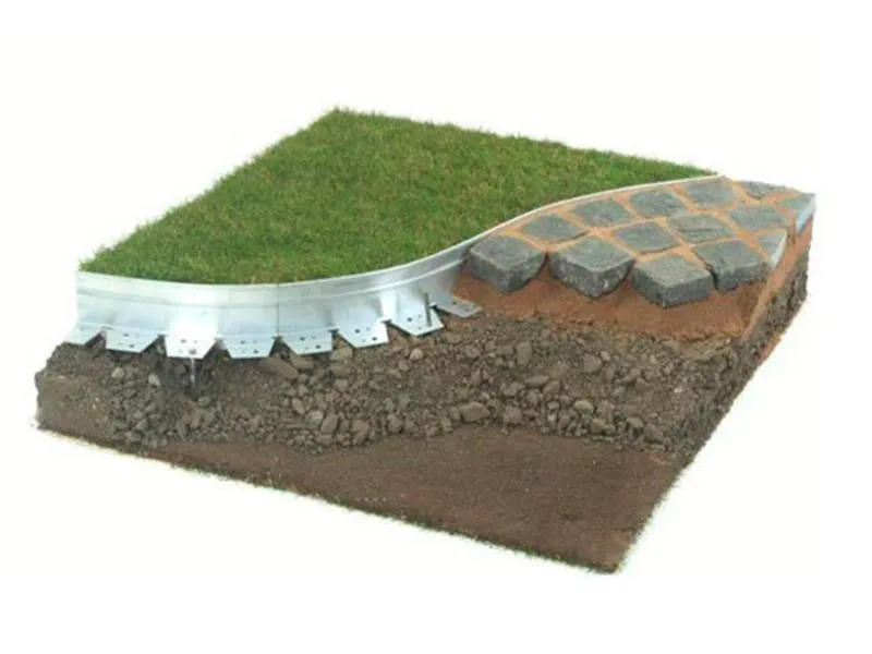 Бордюр алюминиевый h120, L2500, b76 фото 4