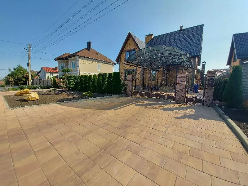 Тротуарная плита Artstein Инсбрук Ланс 60 мм Color Mix Тахель фото 3