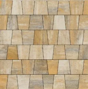 Тротуарная плитка Braer СТАРЫЙ ГОРОД ВЕЙМАР 60 мм Colormix Песчаник