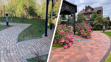 Как бракованный «клинкер» заменили на стильное мощение