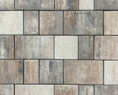 Тротуарная плитка Выбор Старый город Листопад 1Ф.6 60 мм Песчаник